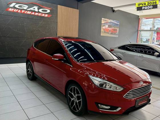 FORD FOCUS 2.0 TITANIUM PLUS 16V FLEX 4P POWERSHIFT FORD FOCUS 2.0 TITANIUM PLUS 16V FLEX 4P POWERSHIFT